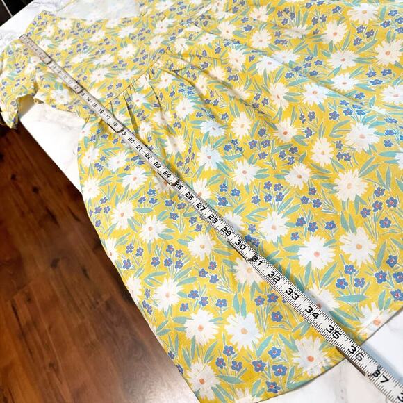 Rove Sunchaser Dress Marguerite Floral French Linen Mini Dress Women’s Size XL - Picture 12 of 14
